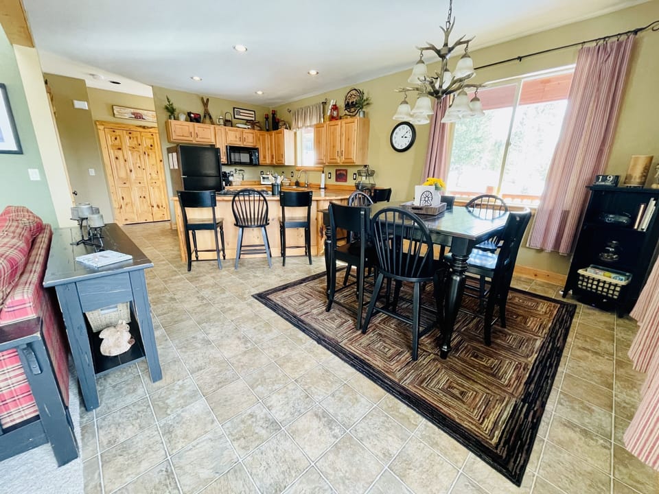 Dining and Kitchen spaces
