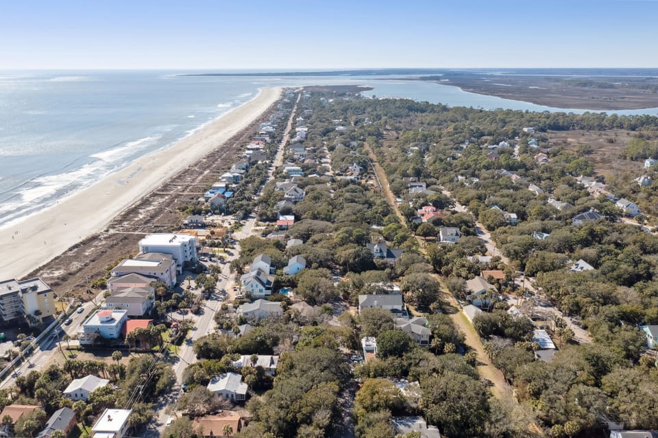 Aerial photos of the area