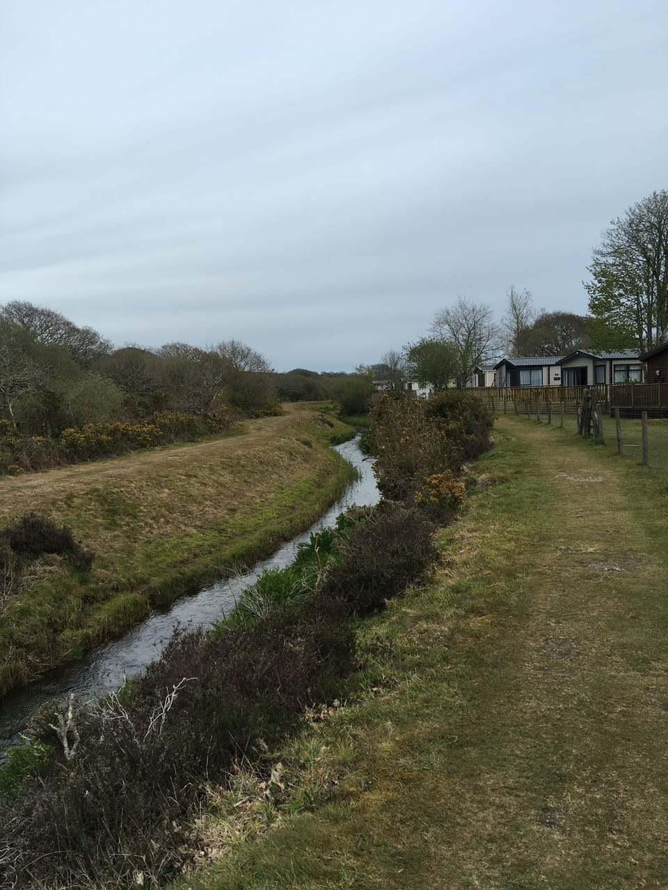 The site sits alongside the River Hayle