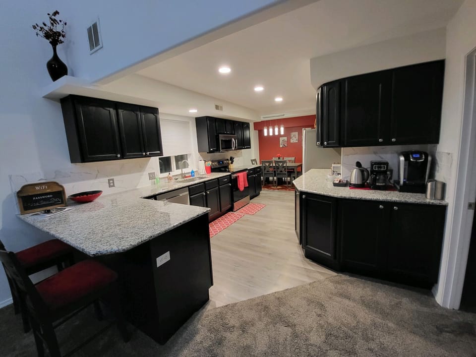 Fully Stocked Large Kitchen