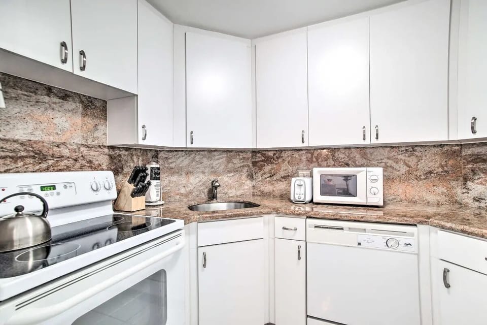 Indoors, Microwave, Oven, Kitchen, Sink Faucet