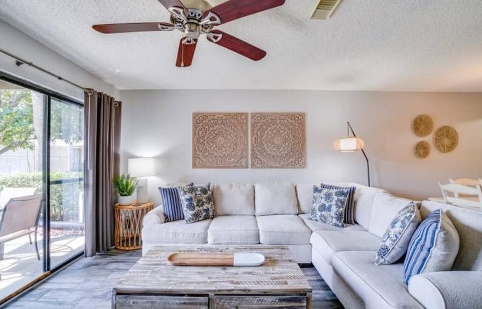 Sectional has a queen sleeper in it with upgraded mattress.