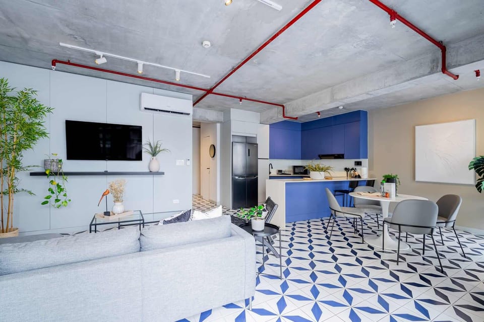 Open living room