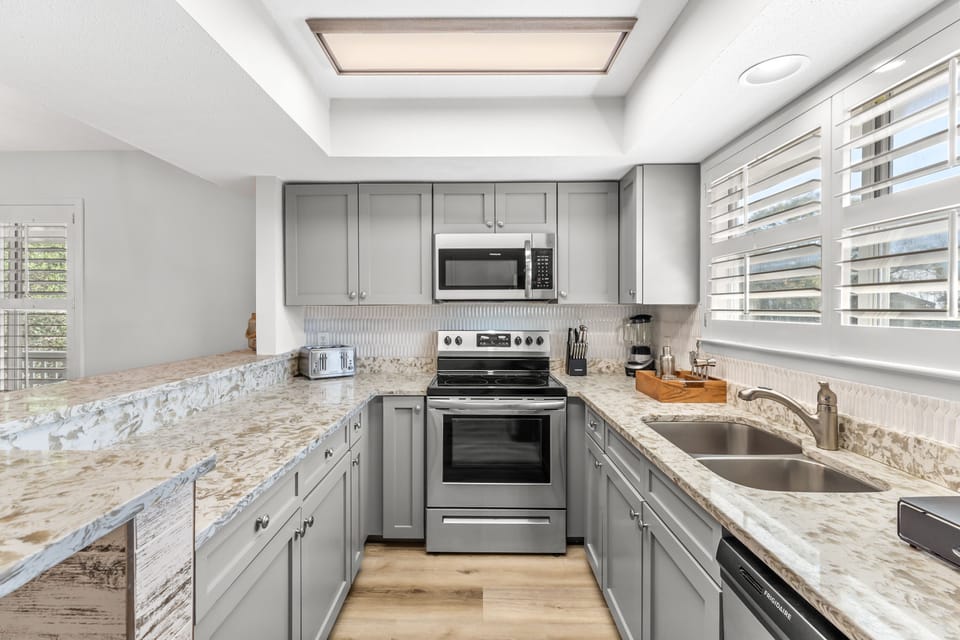 Stainless Appliances in the Kitchen