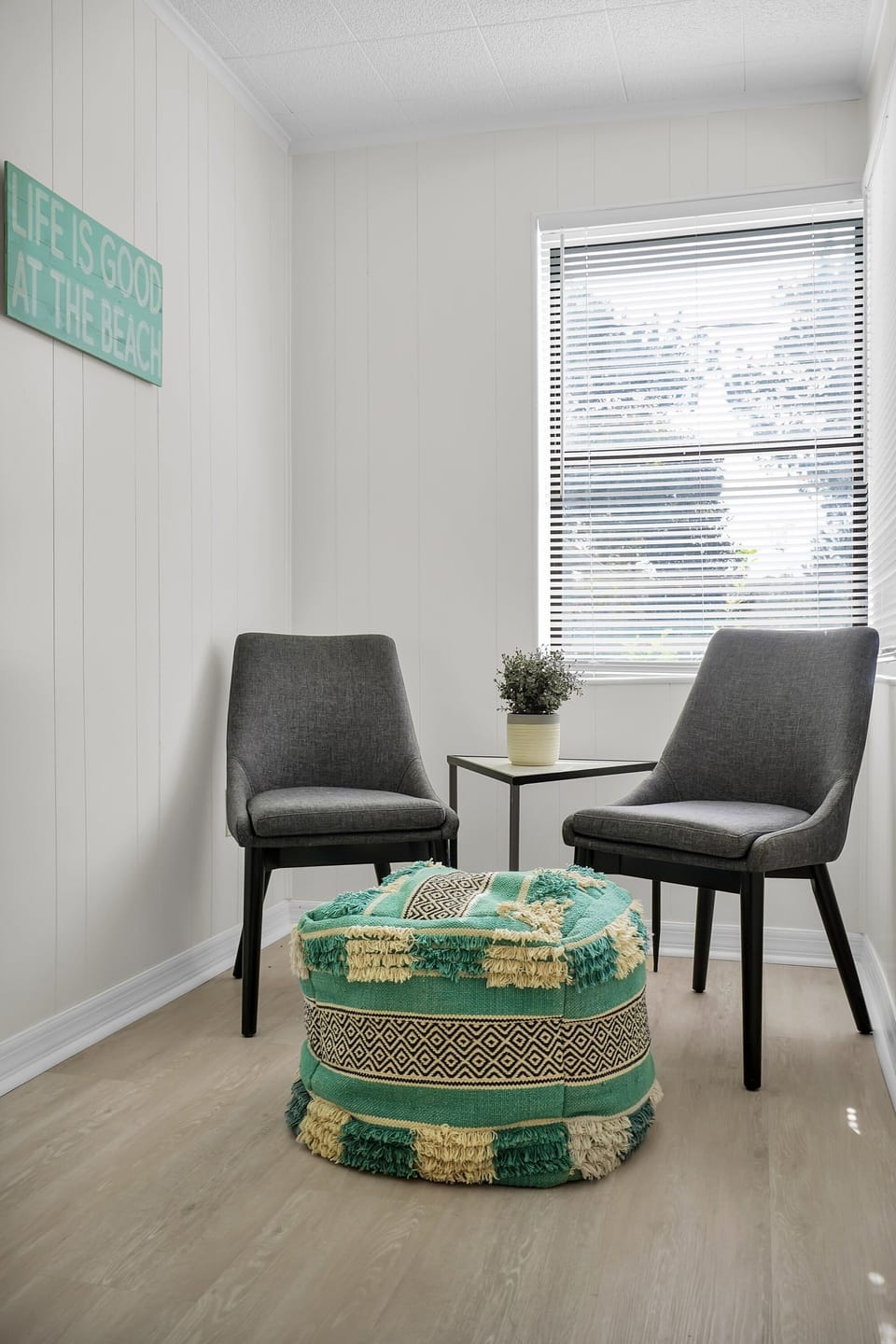 Sitting area inside the main bedroom