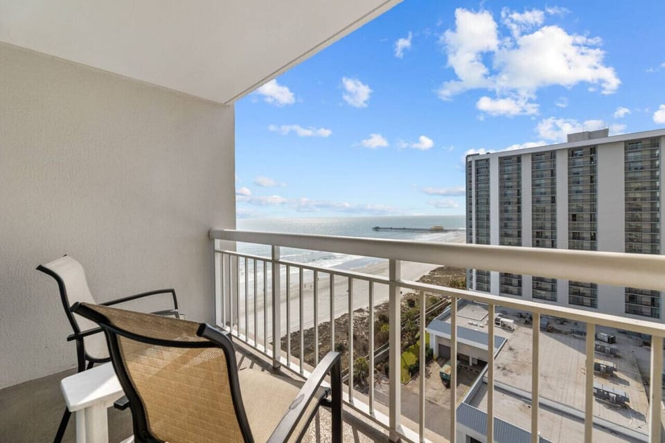 Ocean view from the Balcony