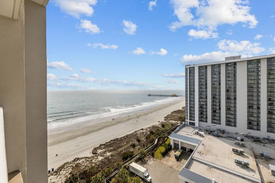 Ocean view from the Balcony