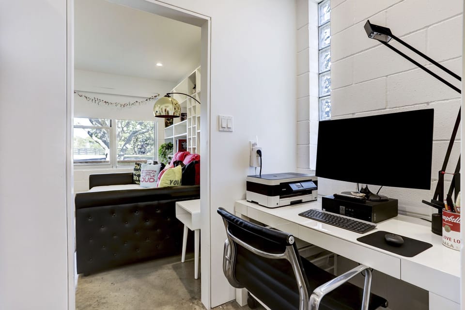 Workstation in case you "have to" check in