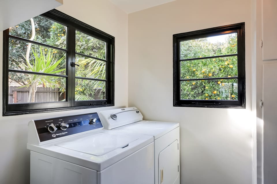 West Beach Villa 4 - Laundry room offers detergent for our guests to use during their stay.