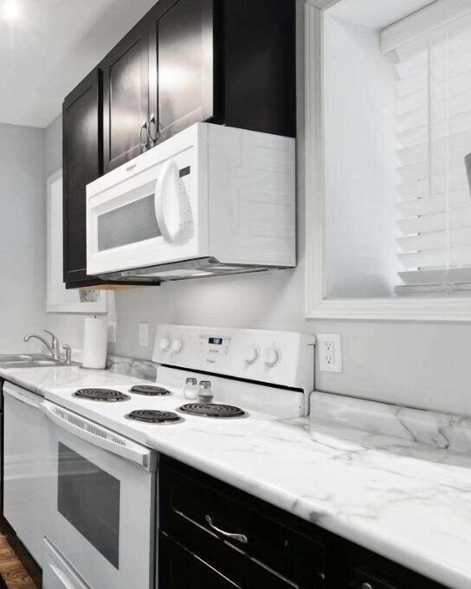 Transform your kitchen with updated appliances, bringing modern convenience and efficiency to your culinary haven.