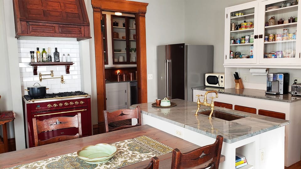 Kitchen with eat in dining area and Butler's Pantry