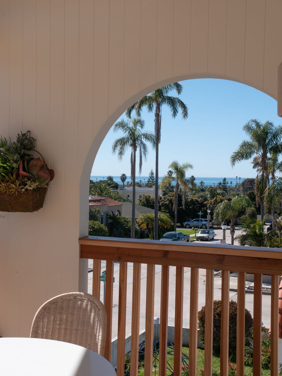 Balcony off Master