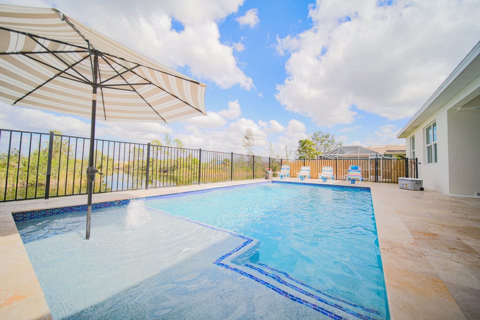 Pool Patio View