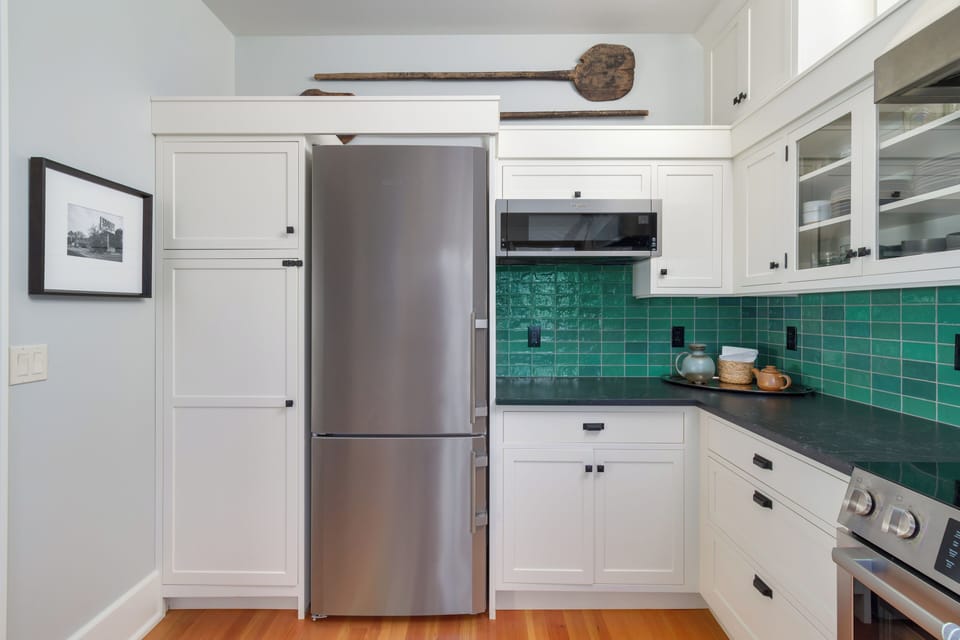 New appliances join fun finds from the local antique mall.