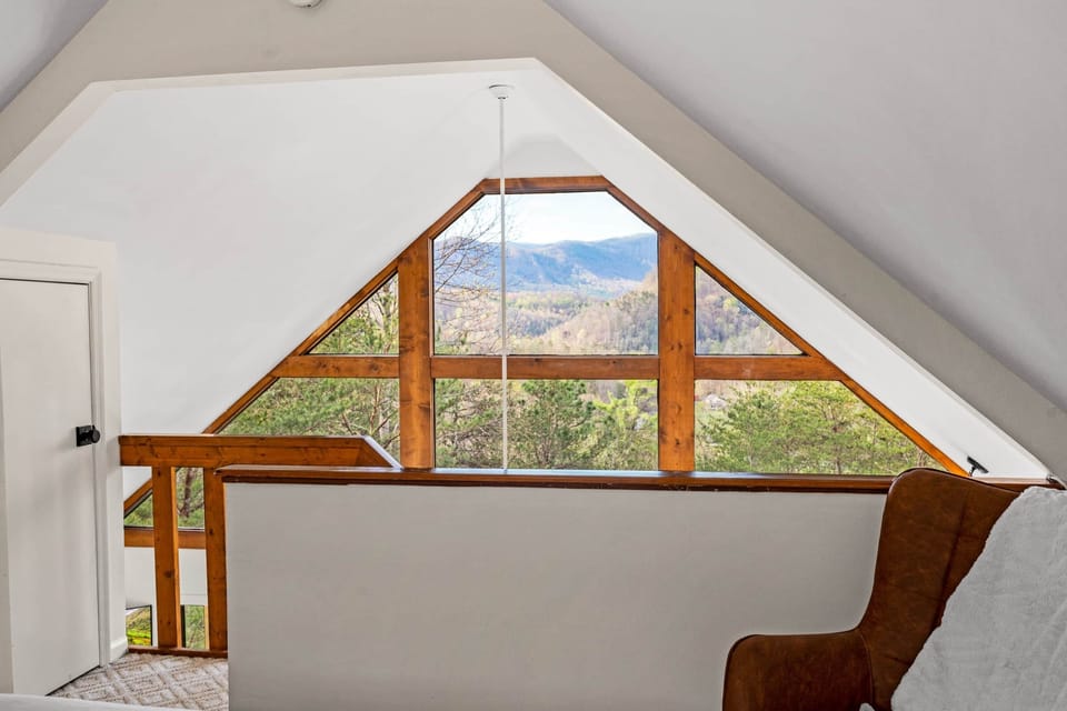 Gable window view from the Queen Loft