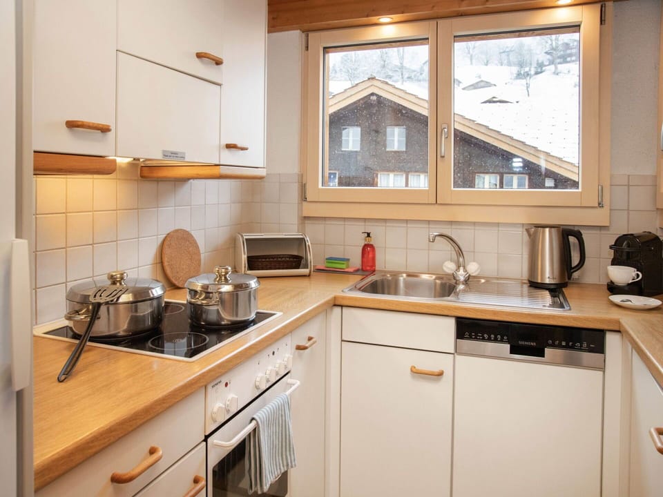 Kitchen, Kitchen Appliance, Countertop, Major Appliance, Cabinetry, Kitchen Sink, Furniture, Interior Design, Wood, Home Appliance