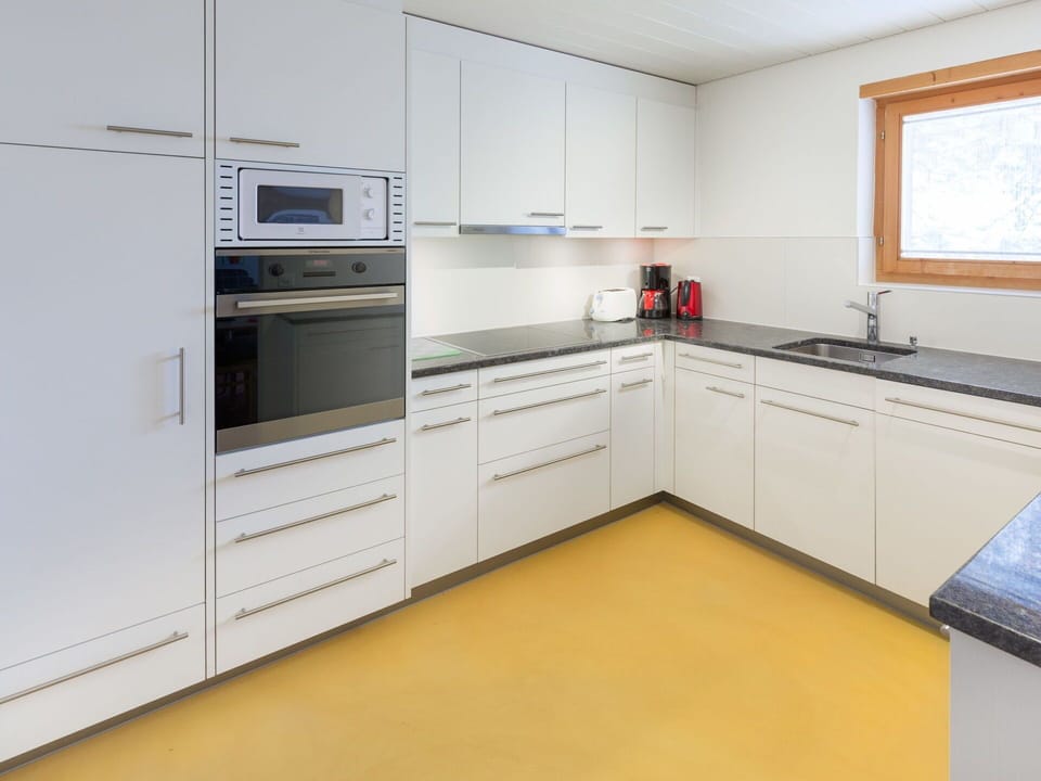 Cabinetry, Countertop, Furniture, Window, Kitchen Appliance, Kitchen Stove, Kitchen, Wood, Home Appliance, Interior Design
