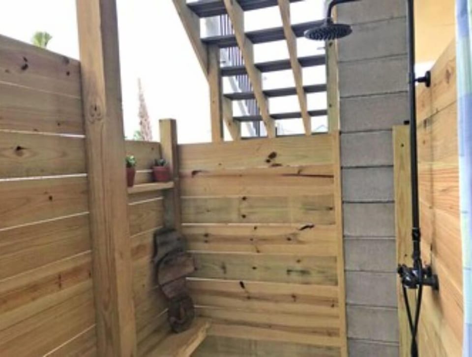 Outdoor Shower!