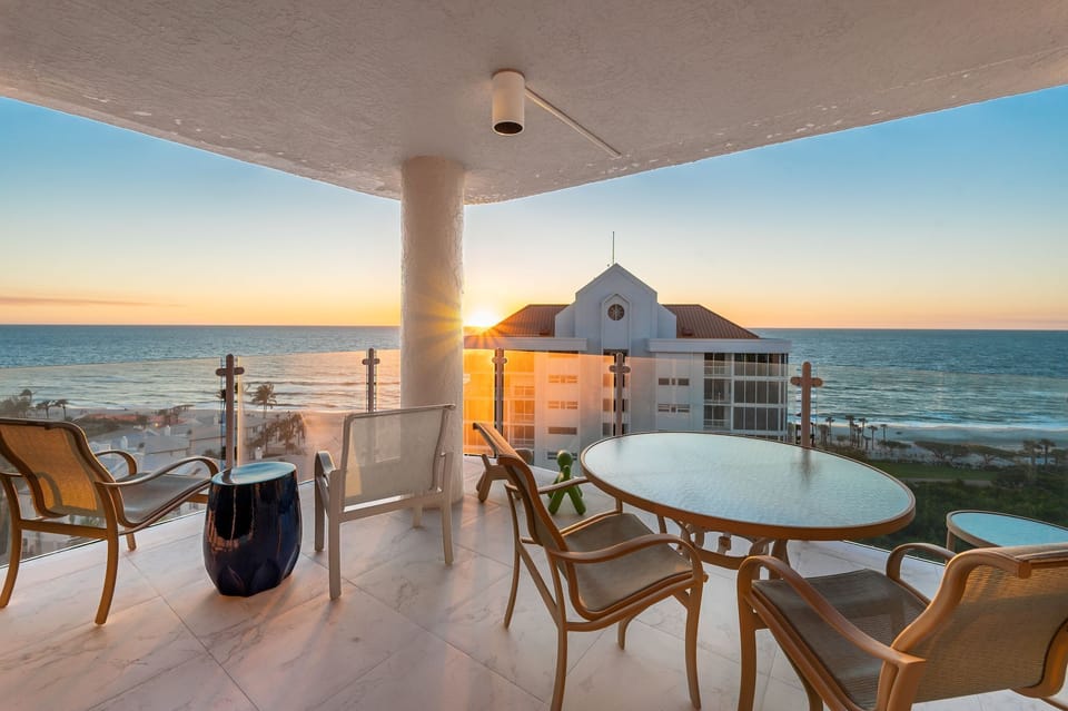 Beautiful Sunset View from main balcony 