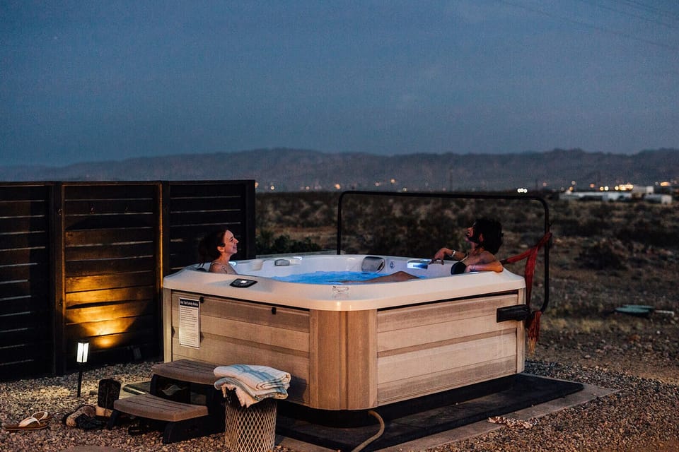 Top of the line Jacuzzi J335 available 24/7. No extra charges.