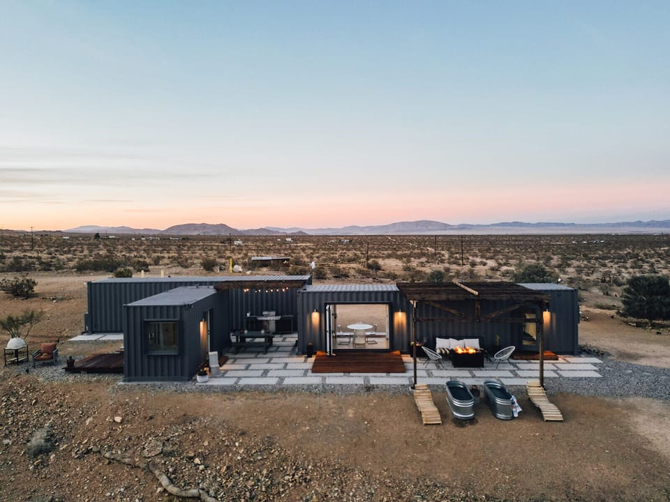 Built in 2020 by Ben Uyeda, The Portal is the prototype for Hotel Reset,29 Palms
