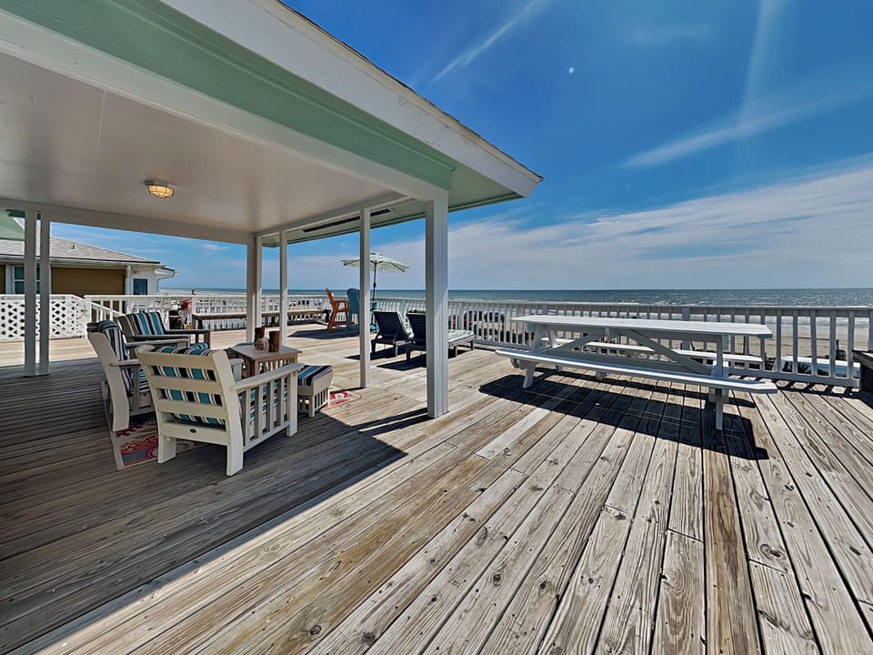 Beachfront Deck