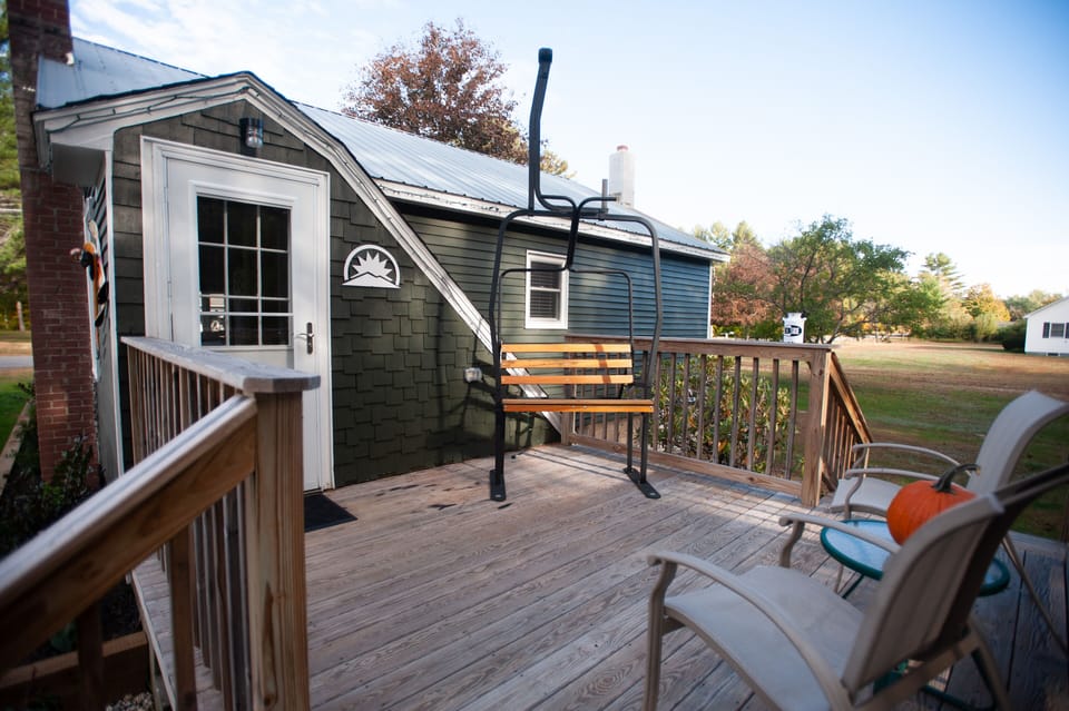 Small back porch