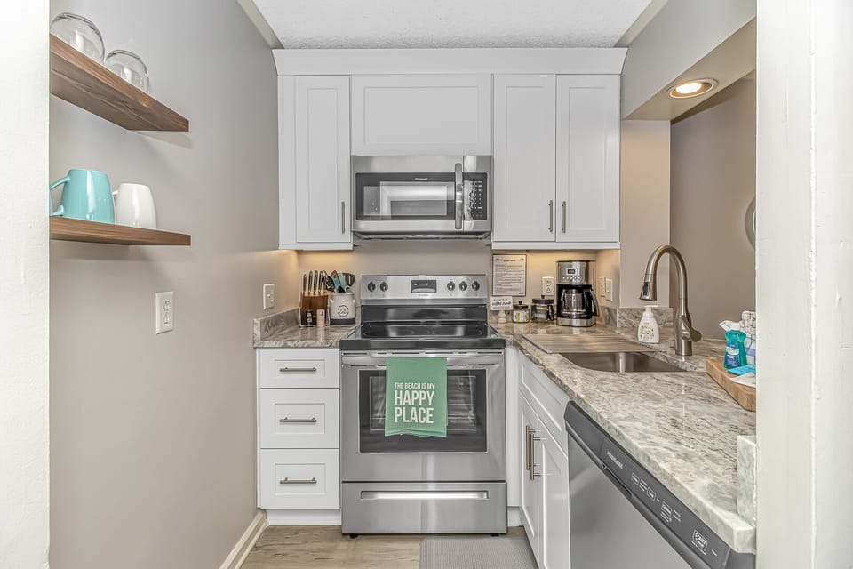 Newly renovated kitchen with all new appliances.