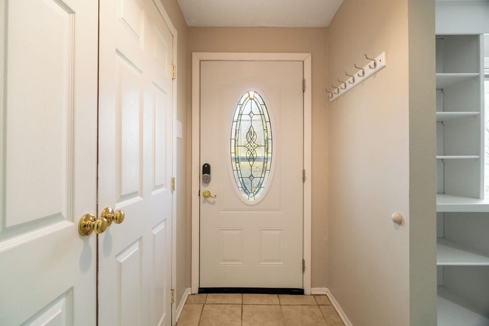 Front entryway.