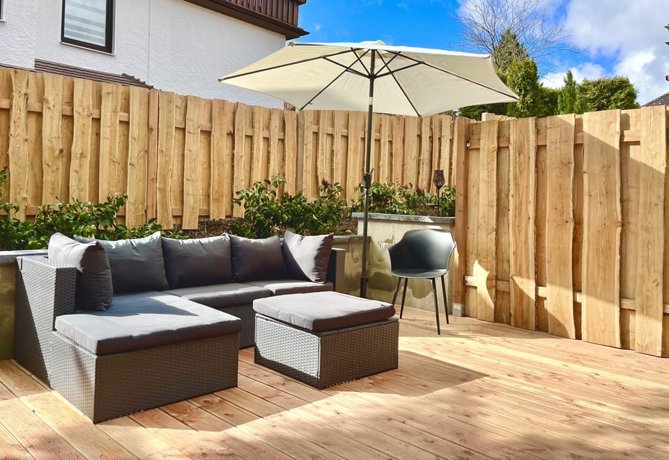 Terrace with launch