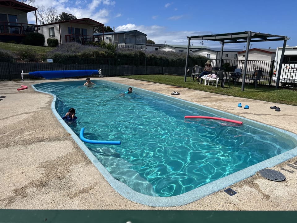 Heated pool