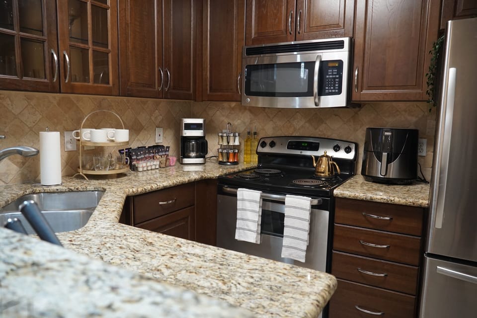 Fully Stocked Kitchen
