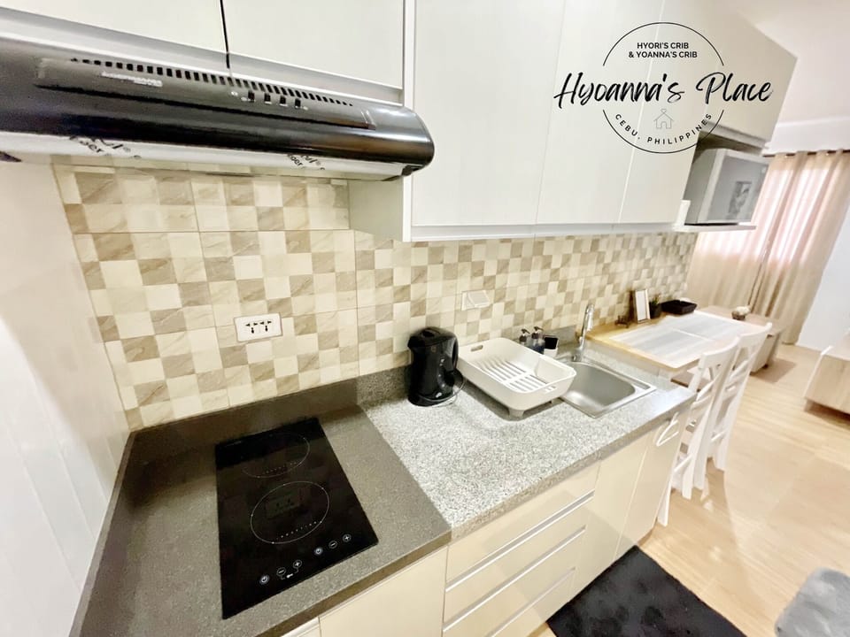 Kitchen with brand new induction stove