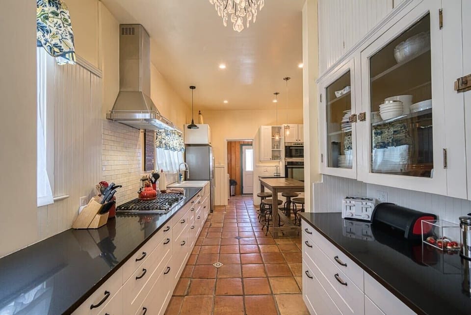 【Kitchen】Updated and full-size — guests call it their favorite room