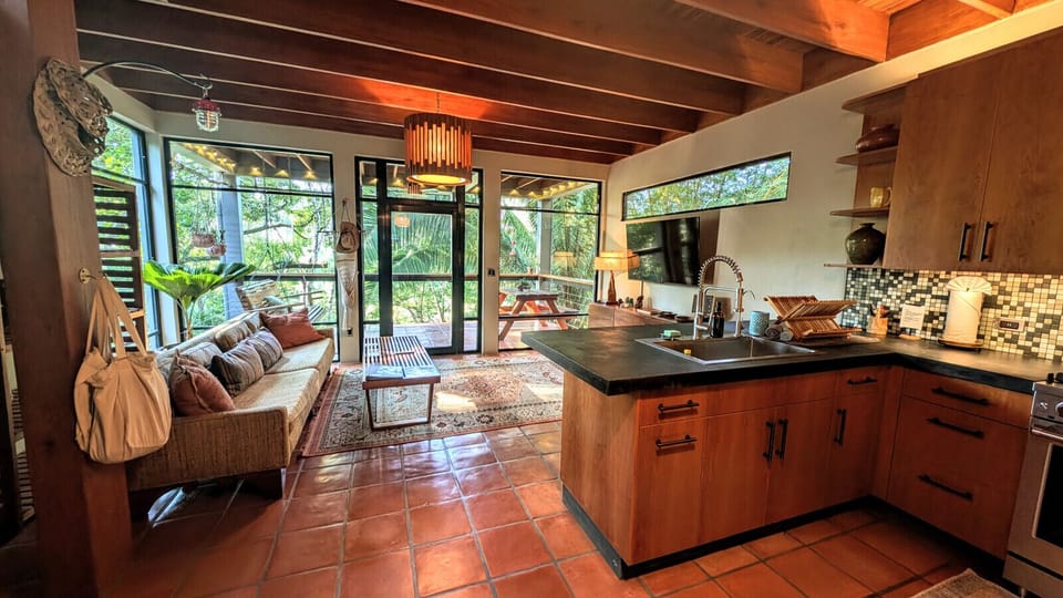 Main kitchen outdoor view