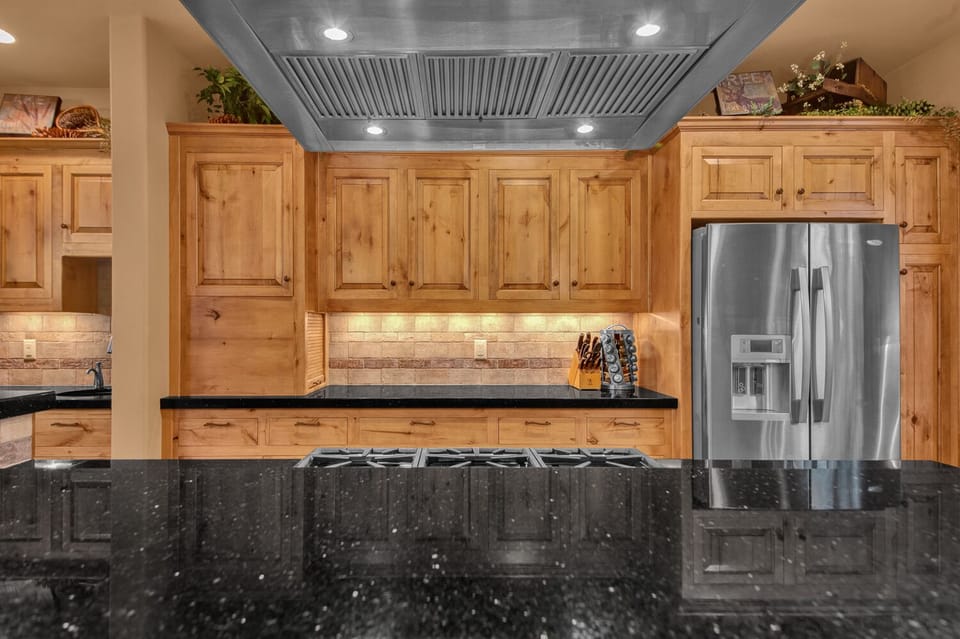 The Granite Countertops sparkle