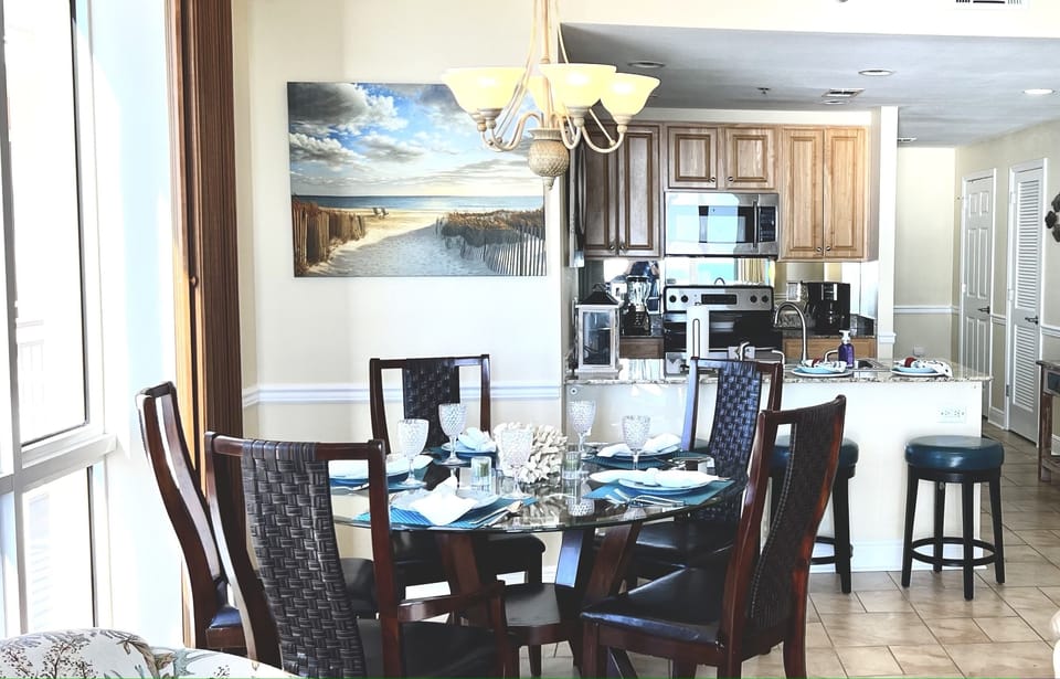 Fantastic Views from Dining Table