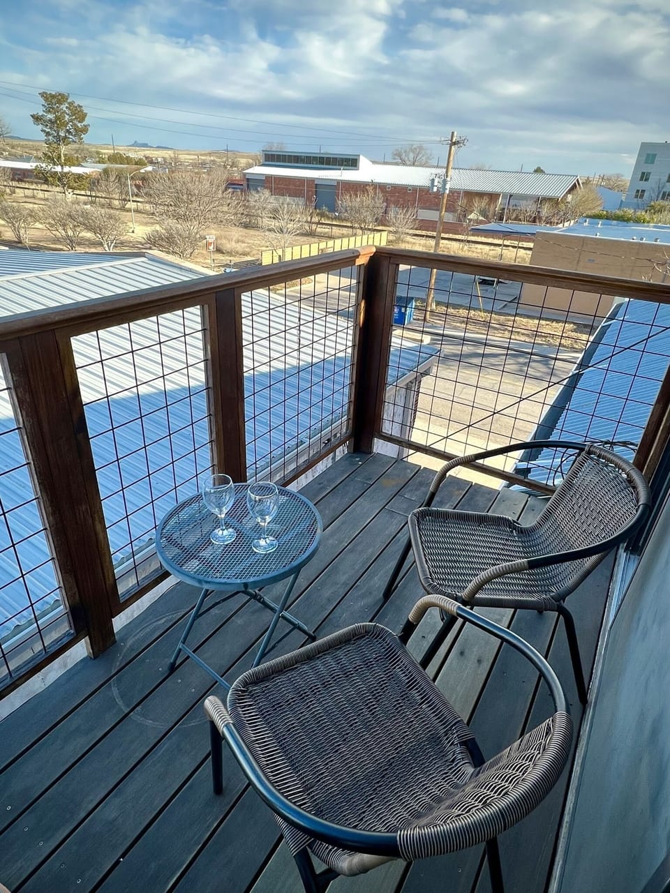 Private balcony at La Ventana