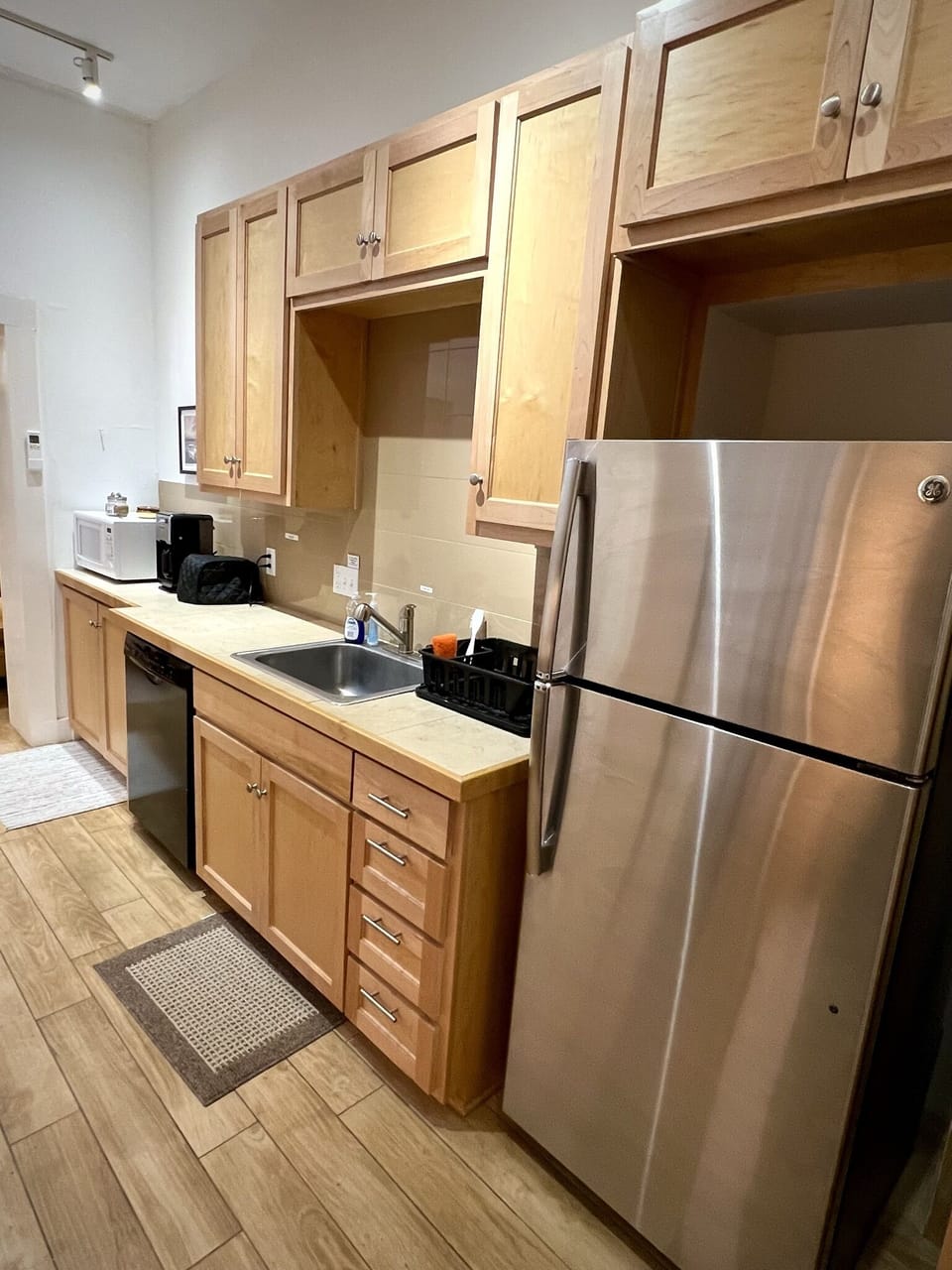 Full Kitchen facilities in the Rio Bravo Suite at Marfa House