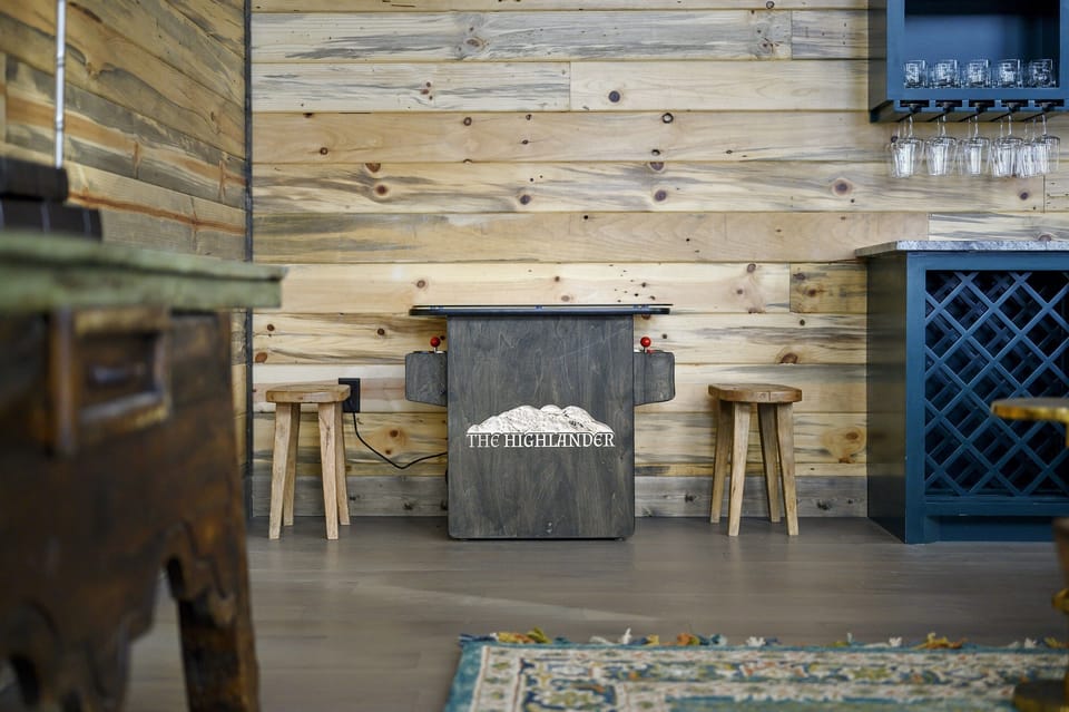 Strike up some friendly competition on our arcade game with over 200 games like Galaga, Centipede, and Pac Man!