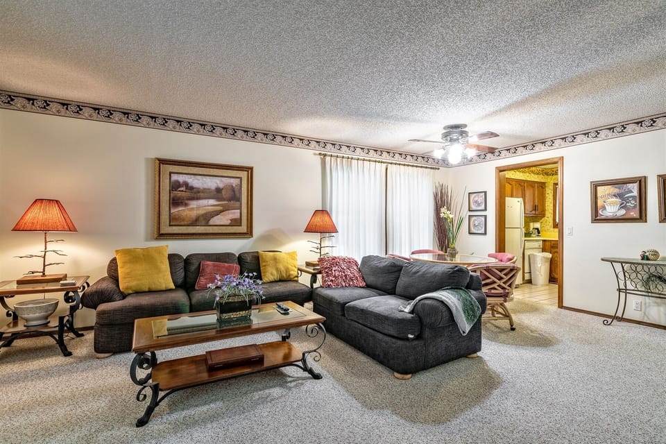 Living Room and dining area