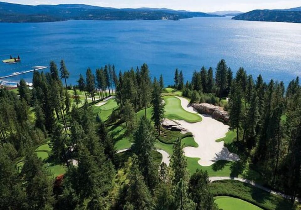Enjoy a round of golf at the beautiful CDA Resort Golf Course.