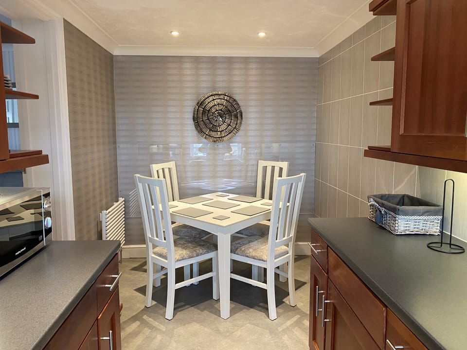 Dining area within the kitchen 