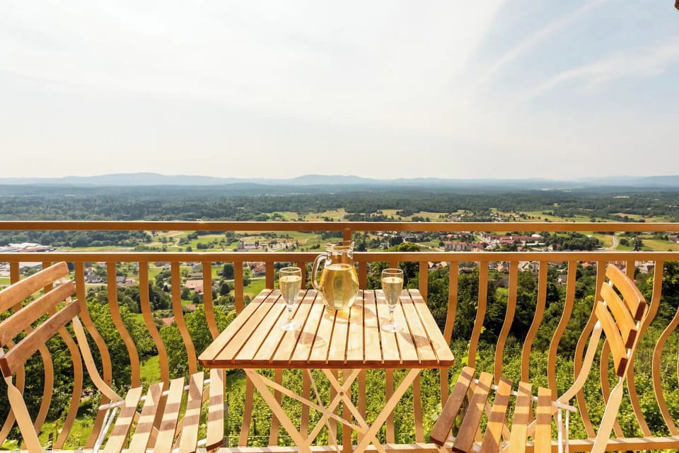 The view from a balcony.