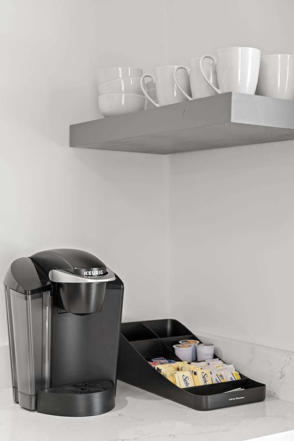 Keurig Stocked with Complimentary Coffee Supplies