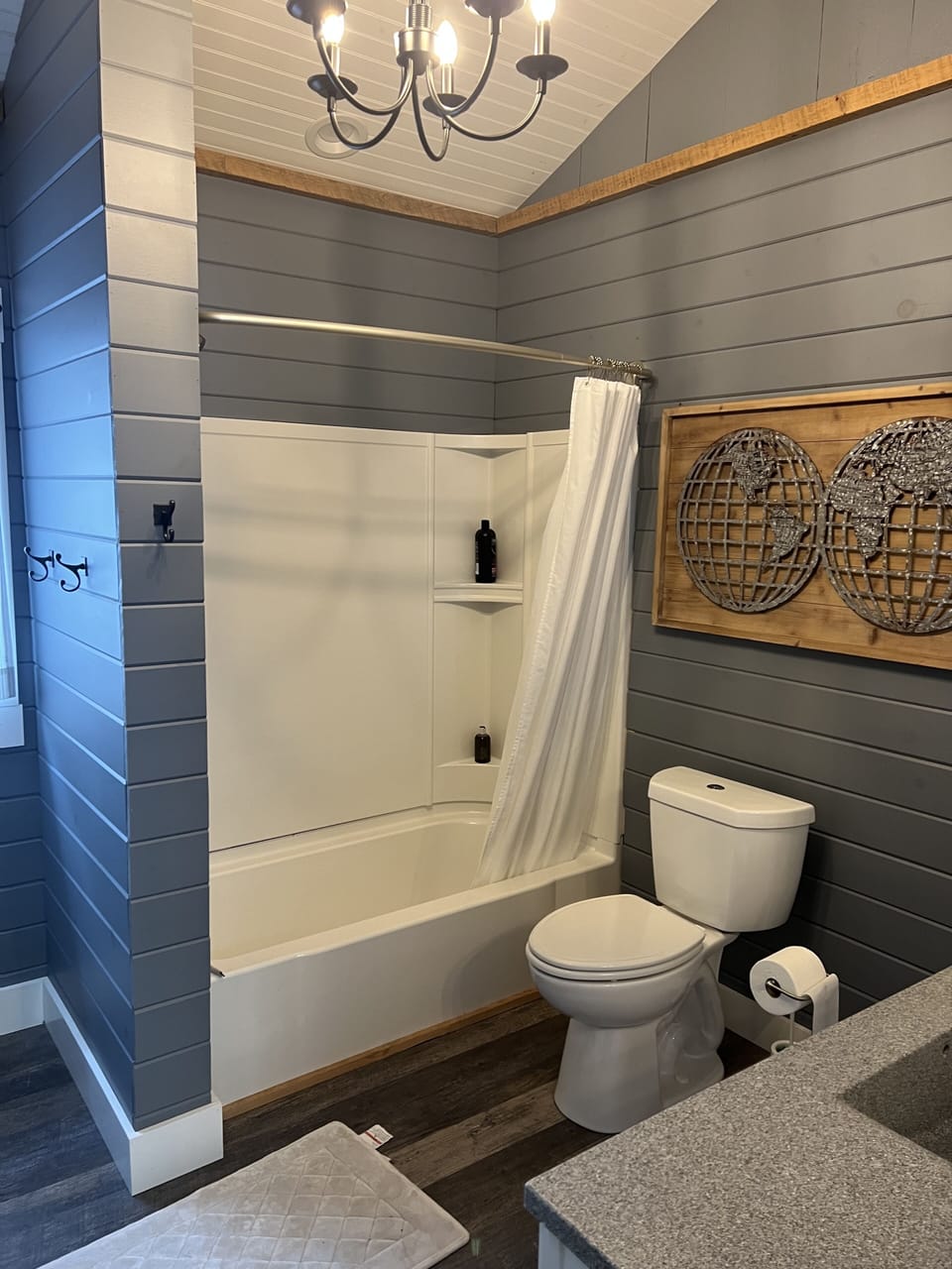 Relish in the tranquility of our beautifully appointed bathroom