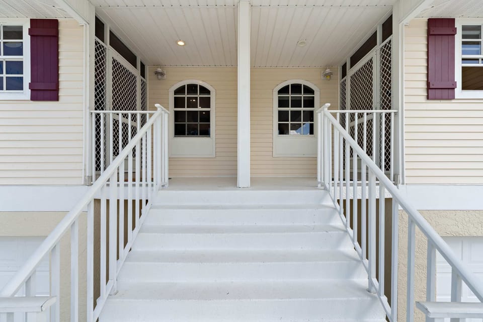 The grand entrance to your perfect villa getaway.