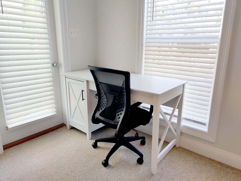 Workspace on the second floor