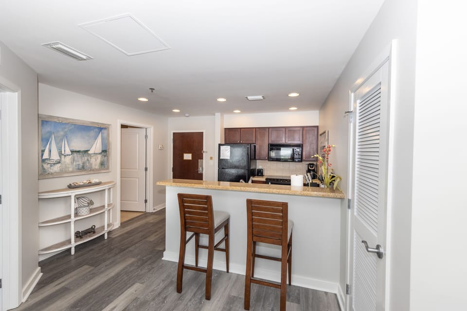 Updated entry area