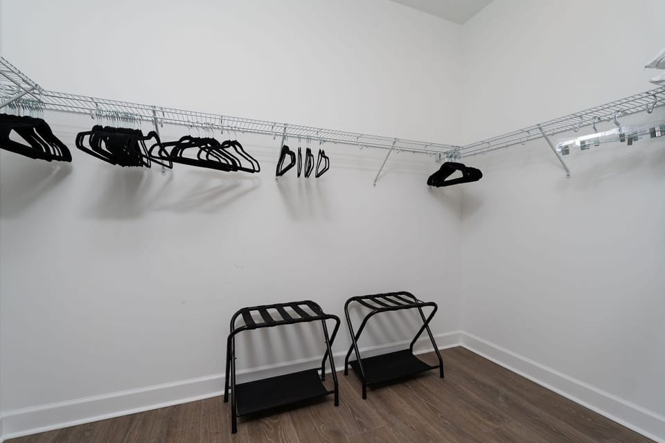 Walk in Master Closet 